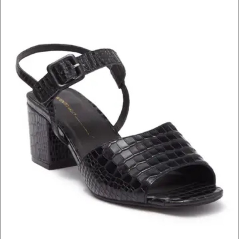 Intentionally Blank Vintage Inspired Leather Heel - Picture 6 of 12